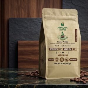 Roasted Coffee Ground, Robusta 100%. Single Origin 250 G